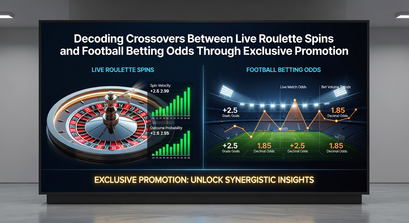 Football betting interface displaying odds next to live roulette results on a shared promotional dashboard