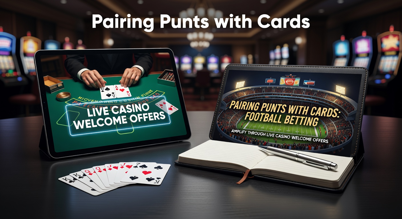 Dynamic scene of a live blackjack dealer alongside soccer match highlights, illustrating hybrid betting excitement