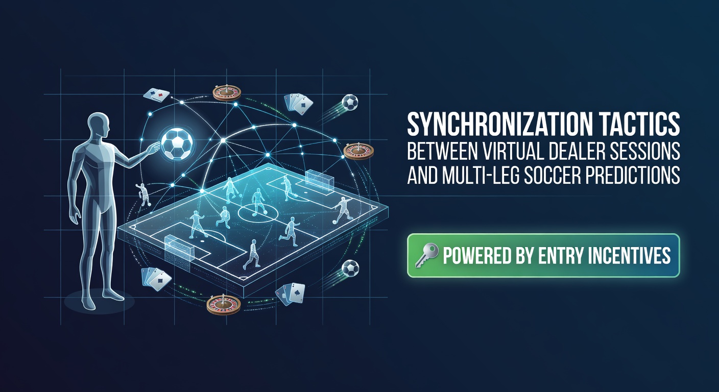 Virtual dealer interface displaying synchronized soccer accumulator options on a casino platform